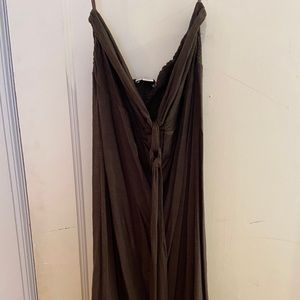 Ann Taylor jersey knit halter dress Medium